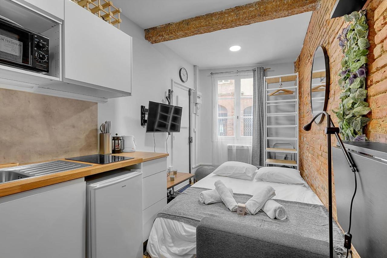Getaway For 2 Beautiful Studio Near The Garonne Toulouse Exteriér fotografie